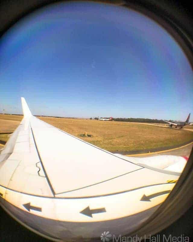 Taking off