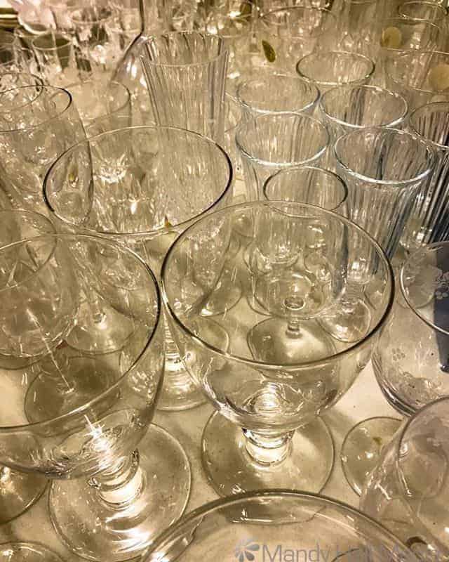 Glasses at the flea market