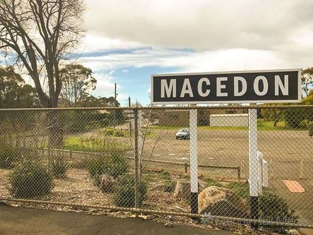 Macedon train station