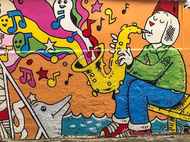 Mural in Fitzroy