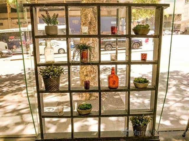 Cafe display