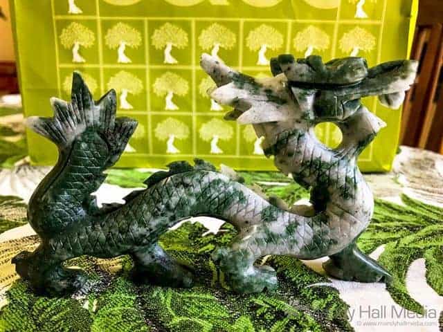 Chinese jade dragon