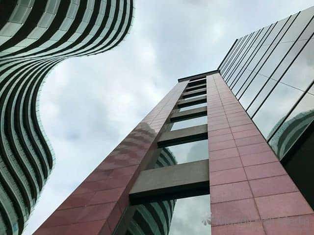 Looking up