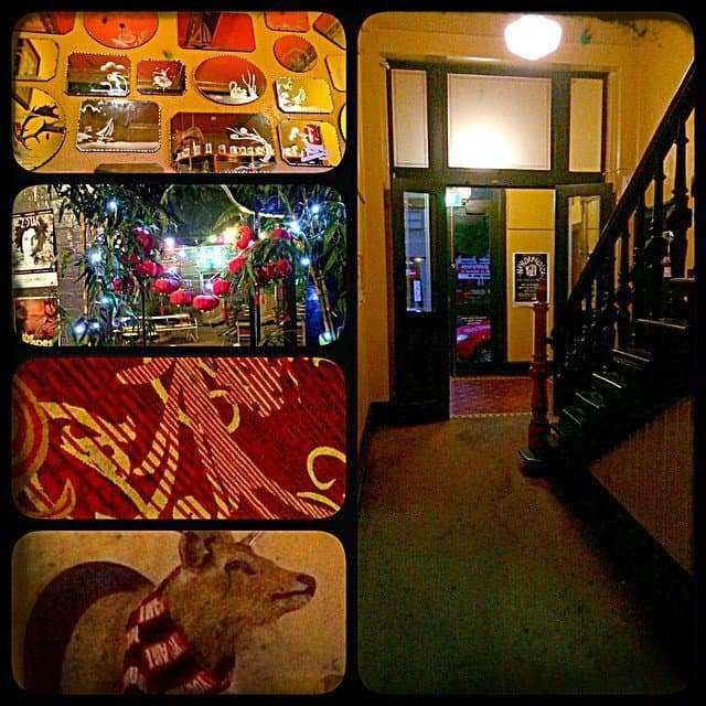 Fabulous atmosphere at the Yarra Hotel in Abbotsford.