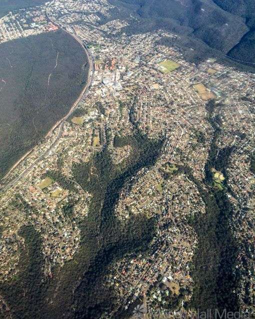 From the plane