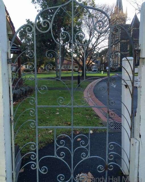 Old iron gate