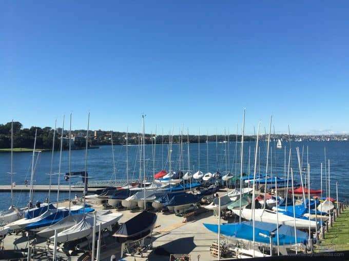 Beautiful day on Sydney Harbour