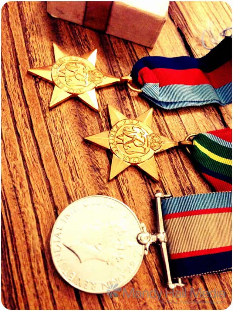 Some of my grandfather’s medals