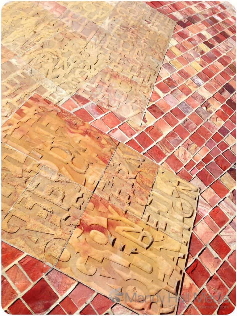 Bricks at Federation Square, Melbourne