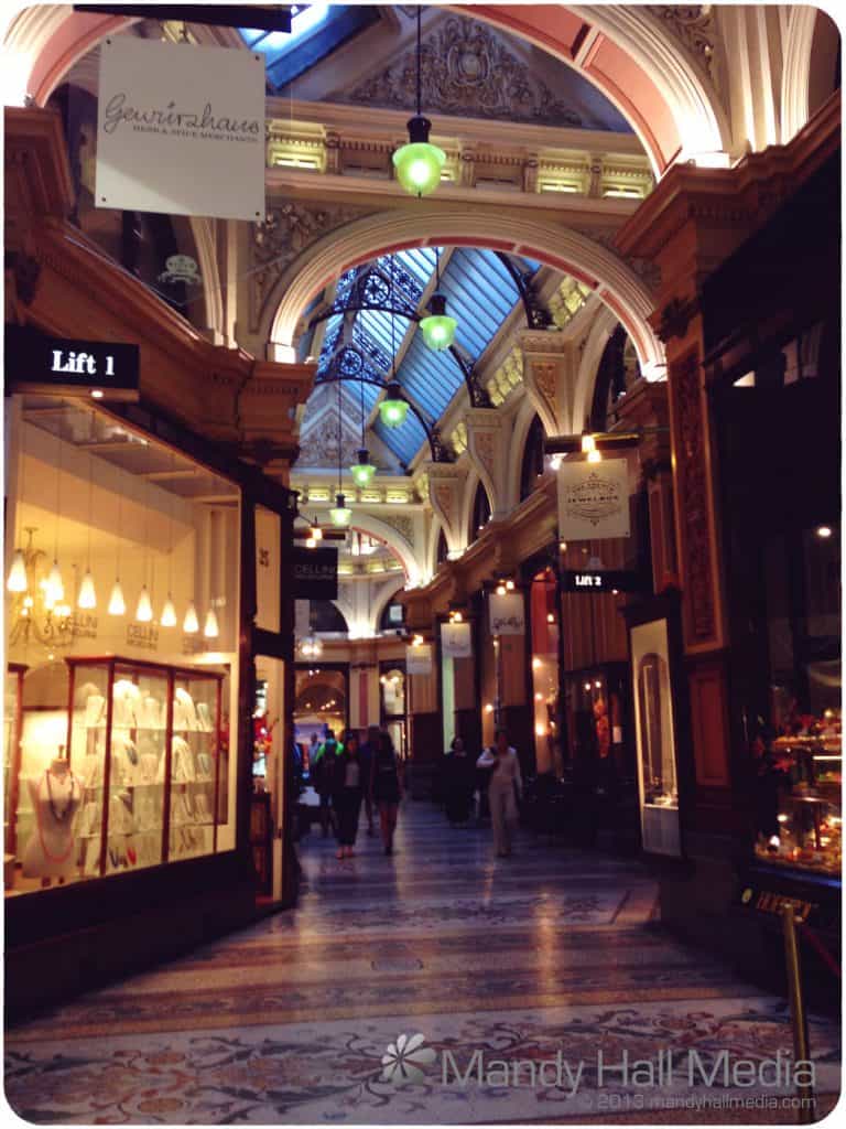 The Block Arcade in Melbourne
