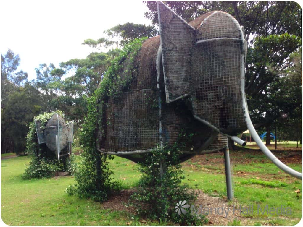 Banks Park, Sydney. Elephants
