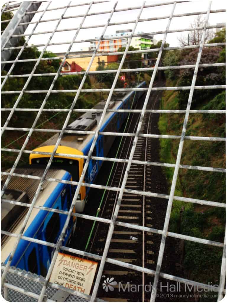 Train in a cage