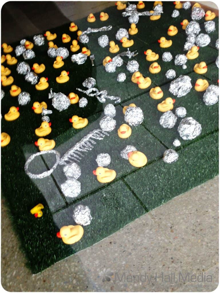 Ducks and foil. Yeah, I don’t understand it either.