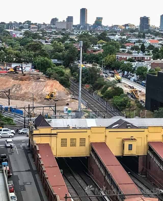 South Yarra train station⠀