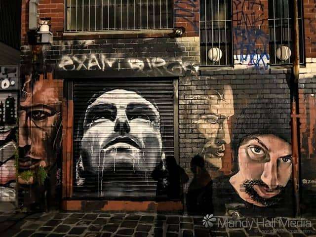 Faces in Artists Lane