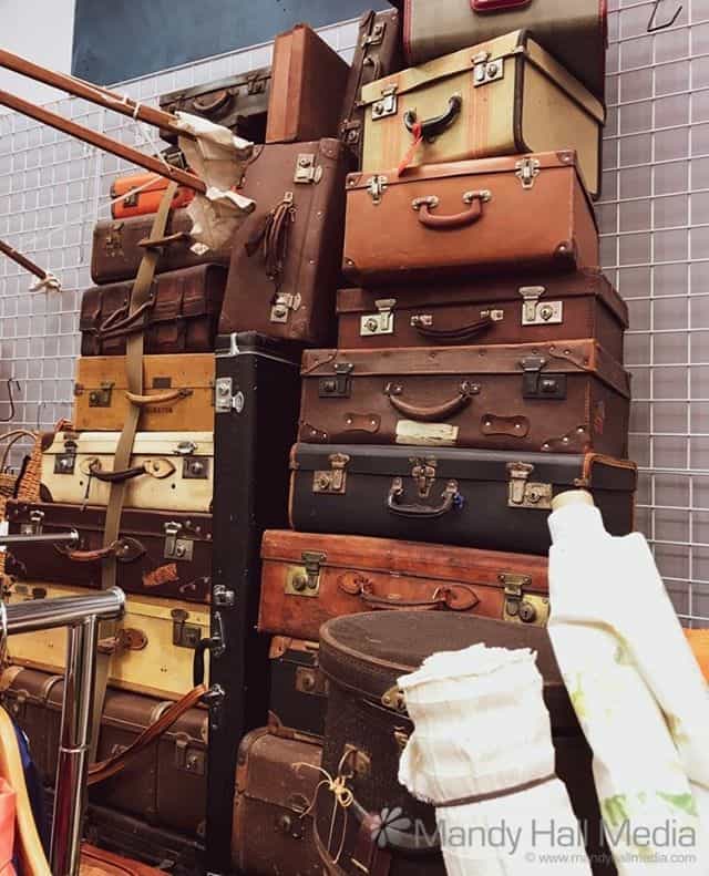 Fabulous old suitcases⁠⠀