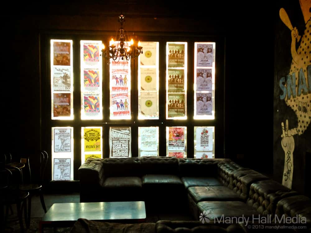 Late afternoon at the Evelyn hotel in Melbourne
