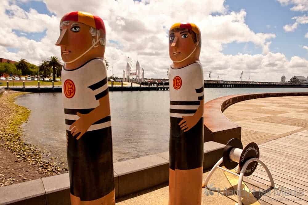 Geelong foreshore, pretty colours