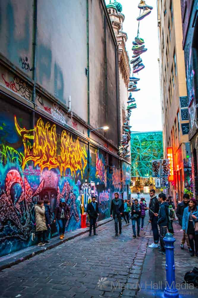 Shoes in the lane