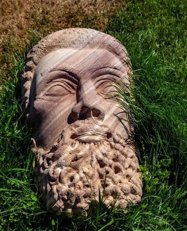Zeus looking Eastward by Adrian Spurr at Art in the Vines at Hanging Rock Winery