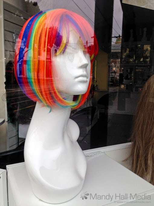 No one would lose you if you were wearing this wig
