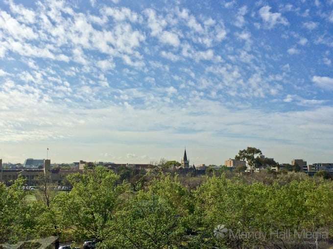 Cloudy day over Windsor