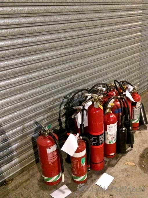 Fire extinguisher collection, dont know why