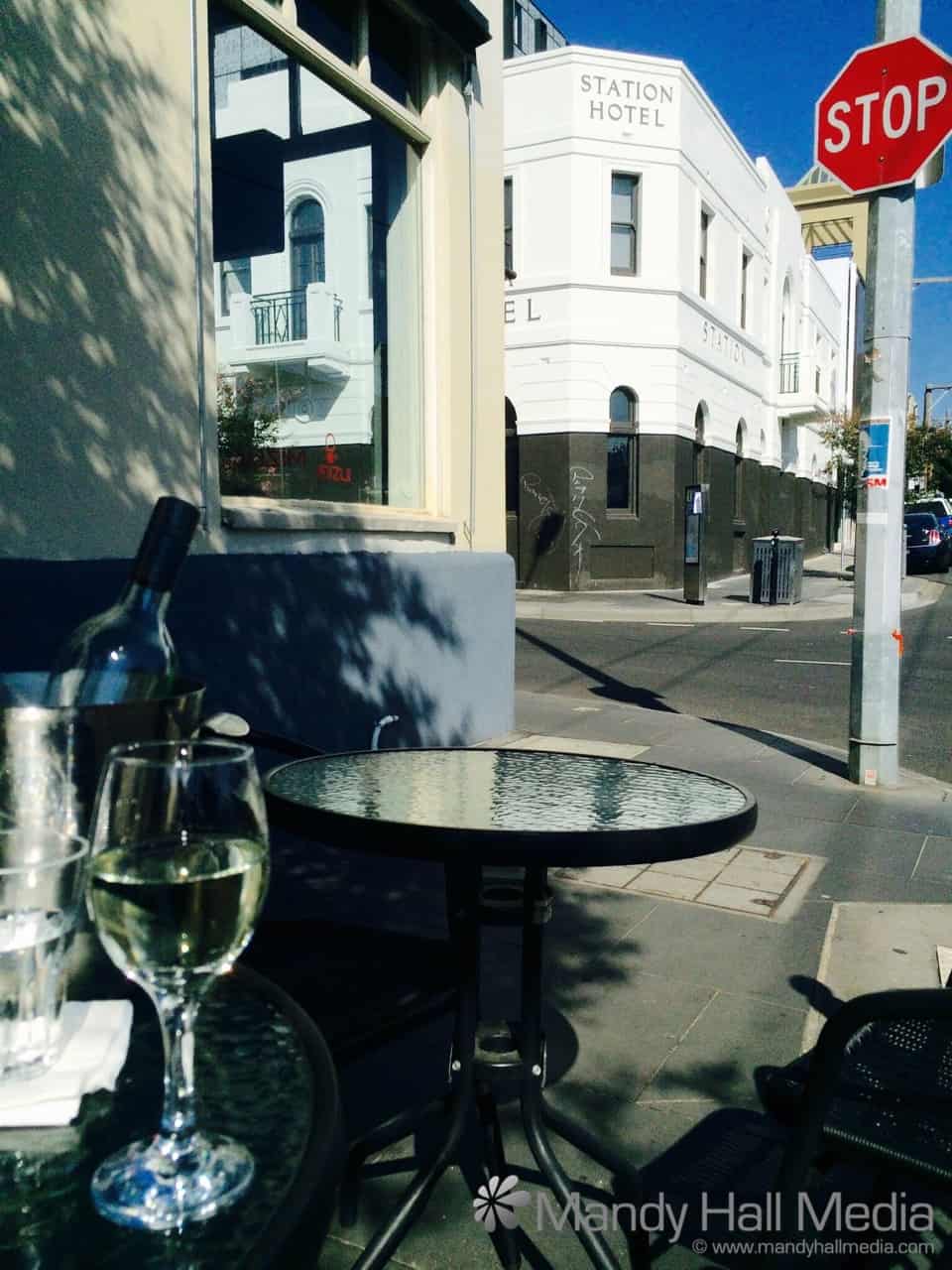 Lovely day for lunch outside