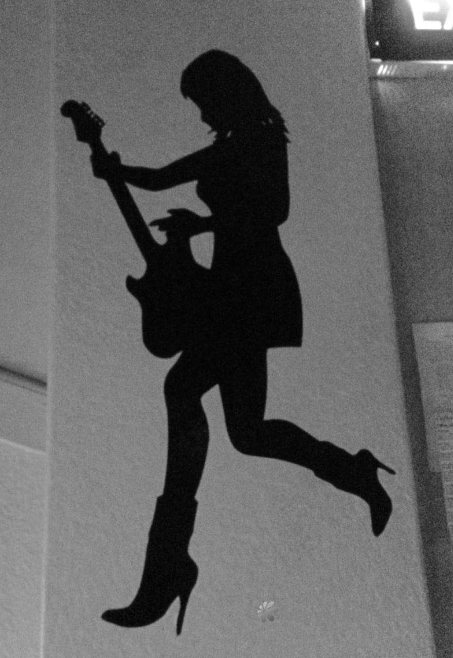 Decal on the wall