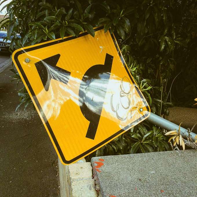 Speed hump is now located in the house across the road. Speed hump is now located in the house across the road.