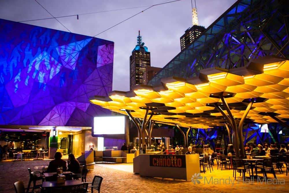 Federation Square in Melbourne