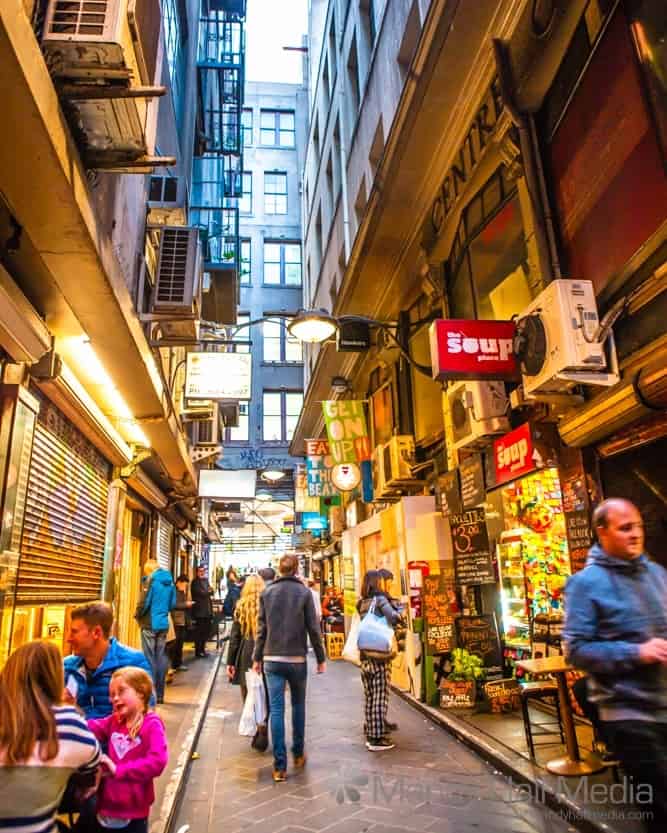 Melbourne’s laneways