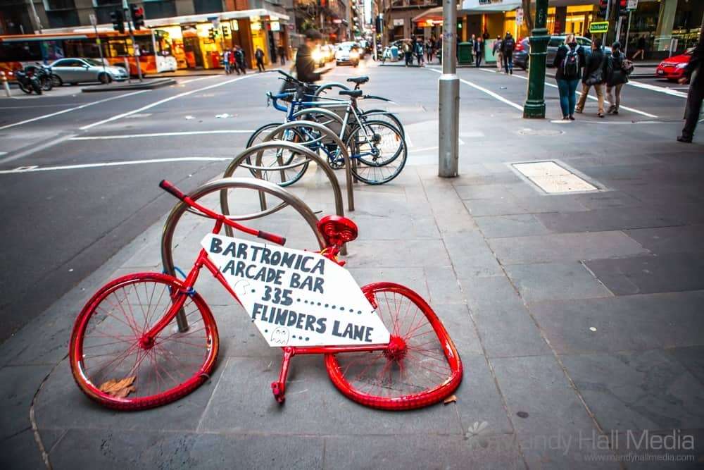 Melted bike