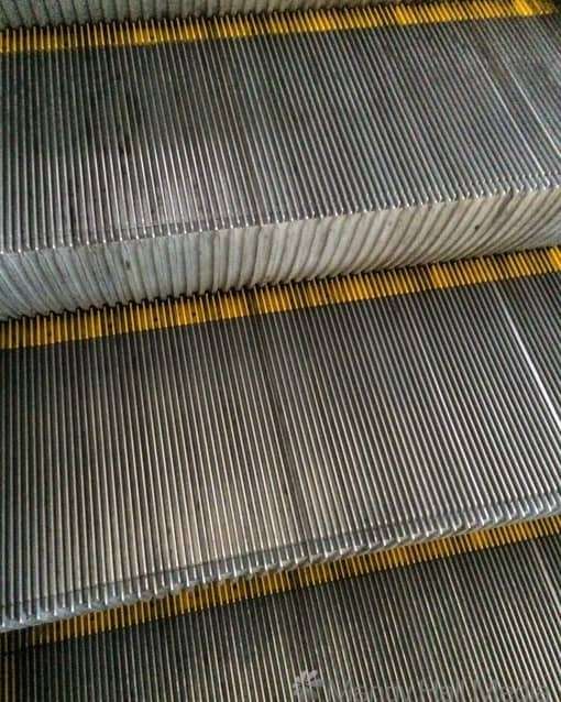 Accidental escalator photo