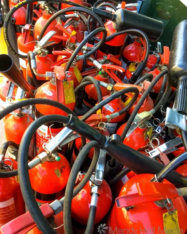 Fire extinguishers