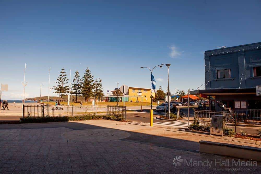 Maroubra beach from the pub