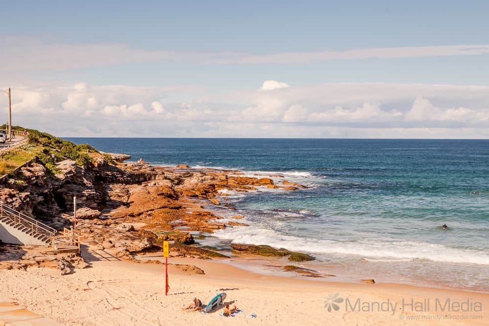 Surfers on the beach