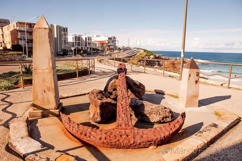 Anchor at Maroubra Beach