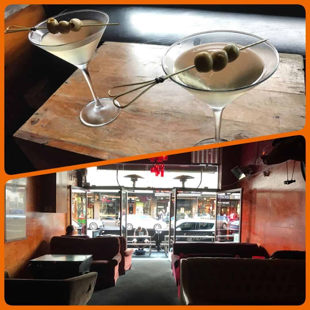 Birthday martini at La La Land