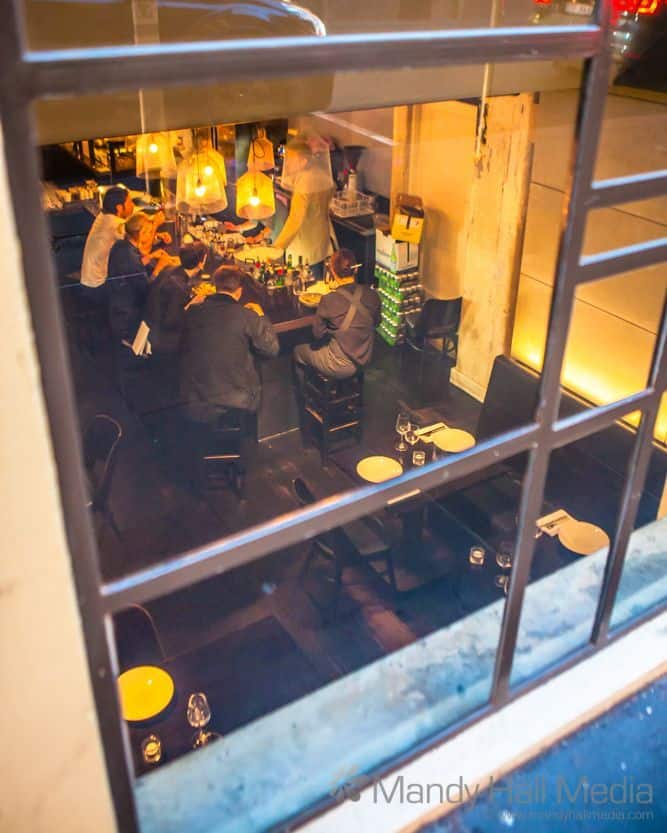 Basement dining
