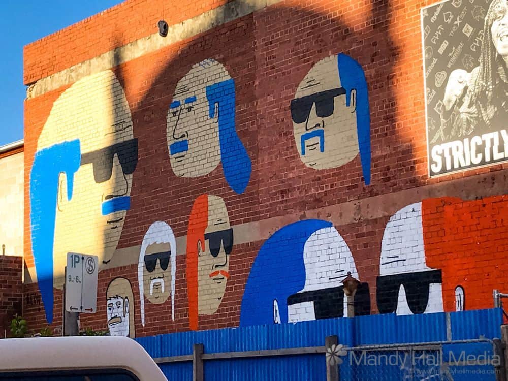 Guys on the wall