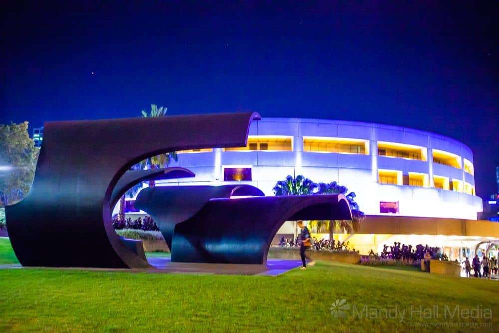 Arts Centre, Melbourne at night