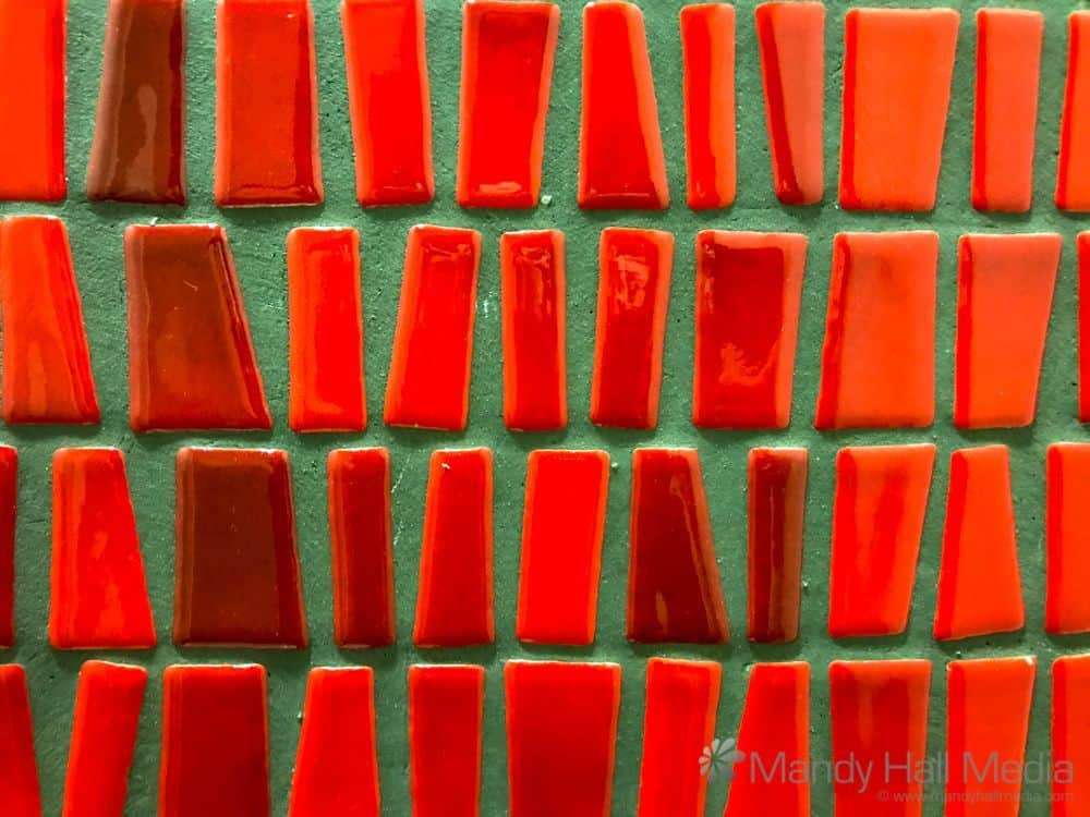Tiles on the wall