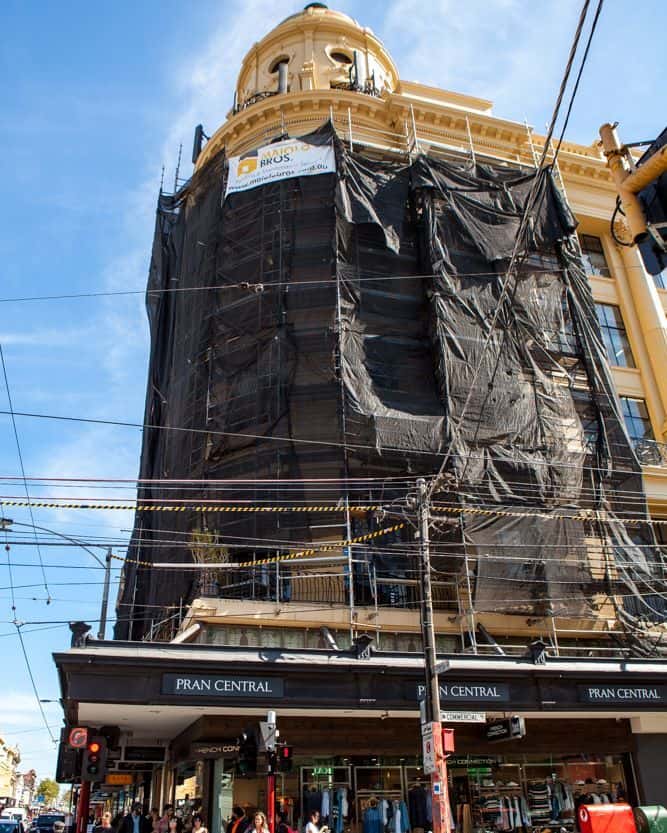 Pran Central under repair