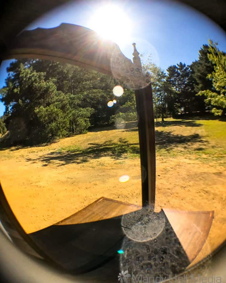 Reflection in the mirror