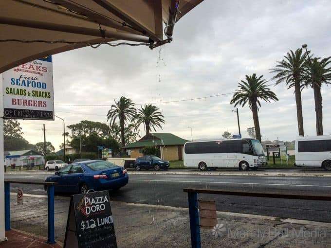 Bleak outlook in the rain