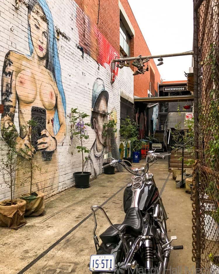 Laneway cafe in Carlton