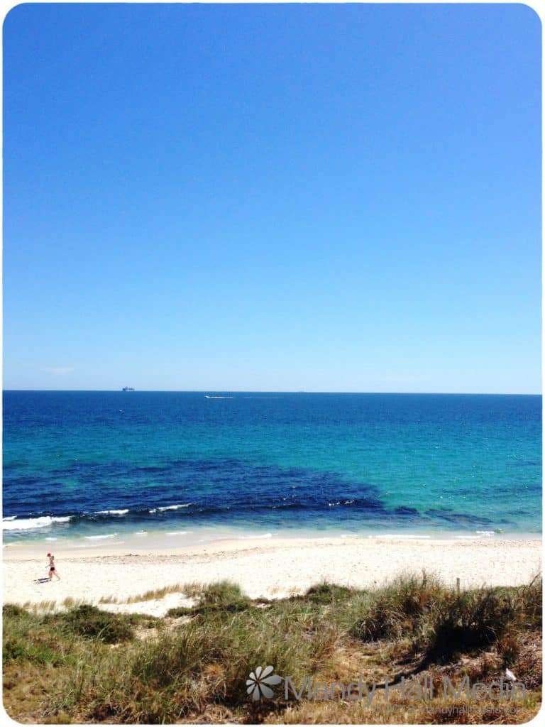 Cottesloe Beach, Perth. I love the colours of the ocean.