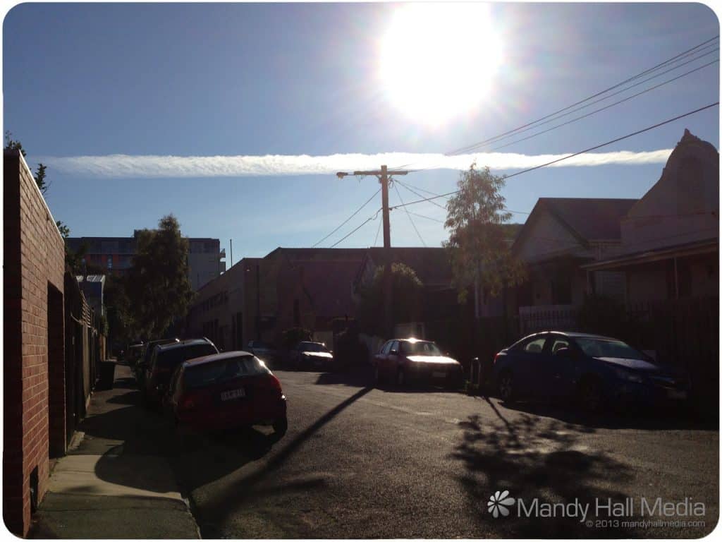 Weird cloud outside this morning