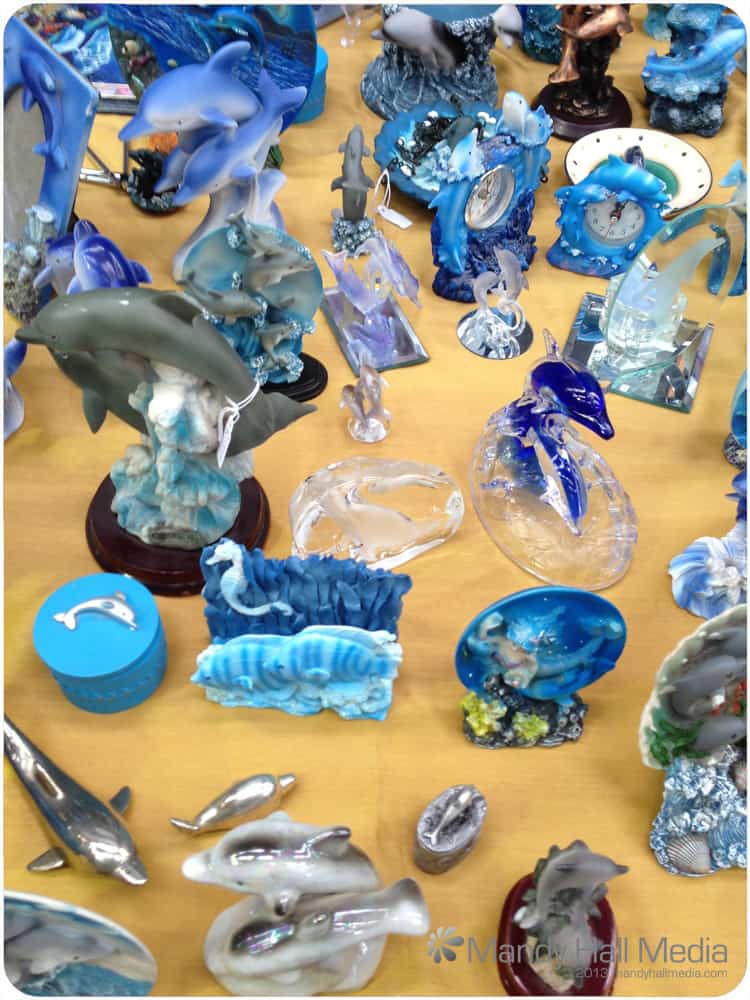 Collections of things at the market in Hobart